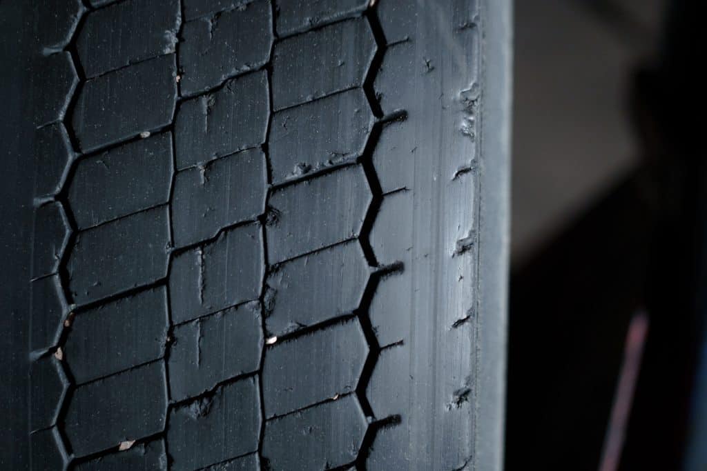 goodyear tyre rubber with grooves